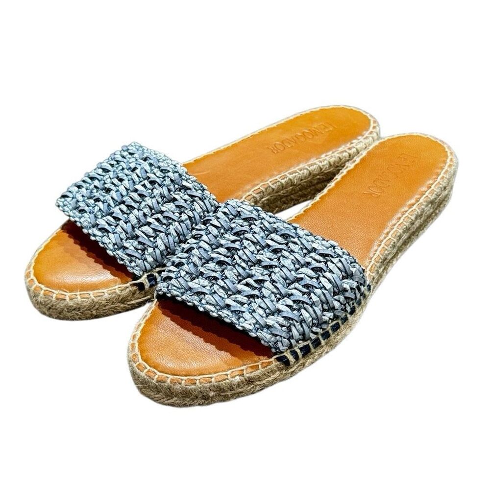 Le Mogador Slide Sandals. Size 38/US8